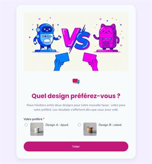 Quel design préférez-vous ?